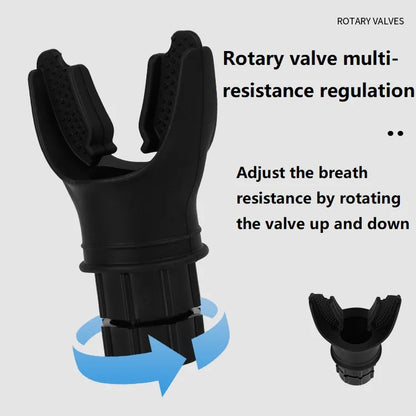 Lung Breathing Trainer Pulmonary Exerciser Breath Trainer Respiratory Breathing Training Breathing Simulator ZHXLQ01